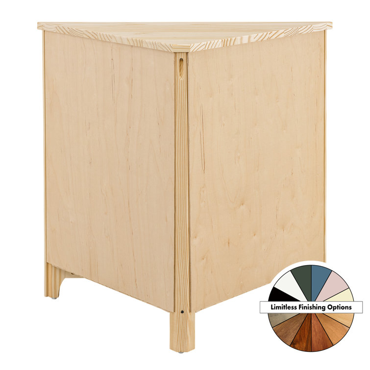 Corner cabinet solid deals wood